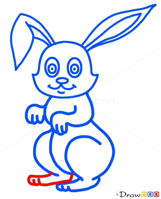 How to Draw Rabbit, Kids Draw