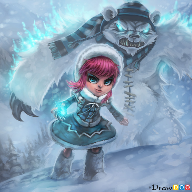How to Draw Annie, League of Legends