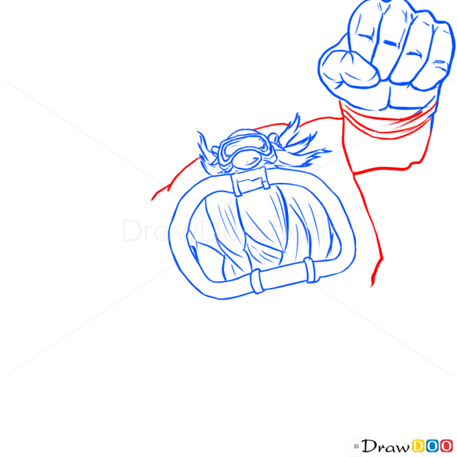 How to Draw Gragas, League of Legends