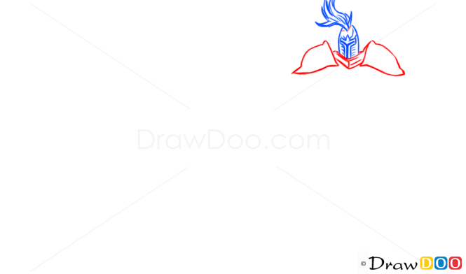 How to Draw Kayle, League of Legends
