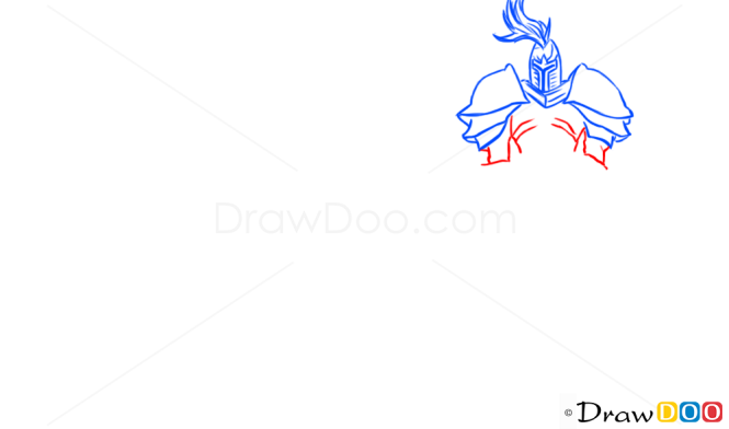 How to Draw Kayle, League of Legends