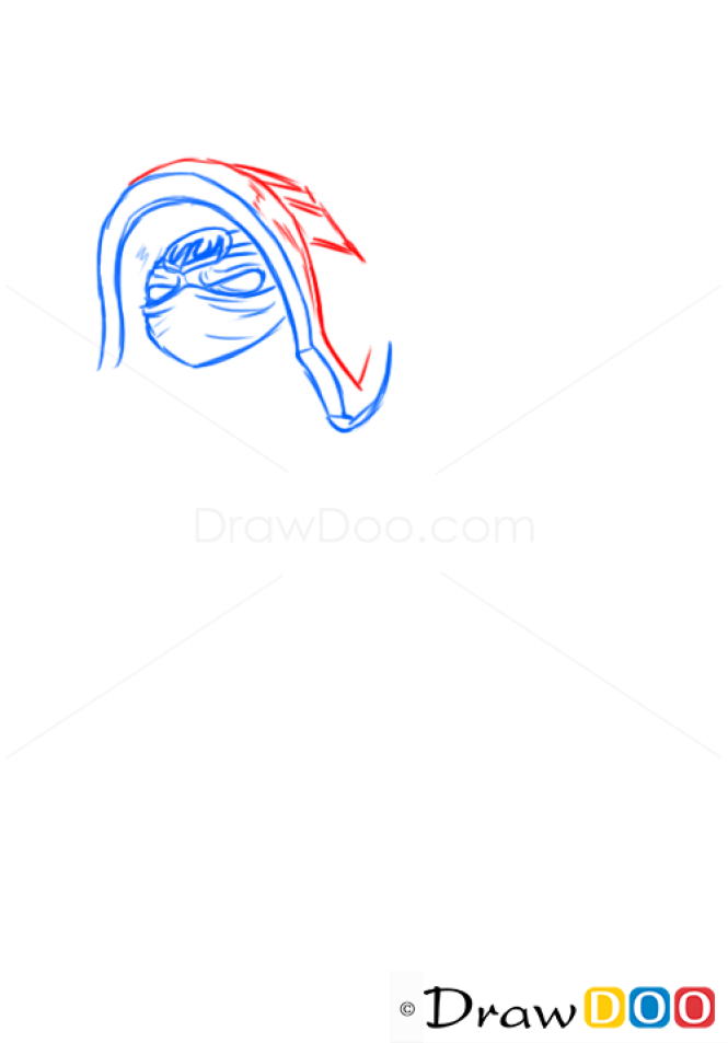 How to Draw Rammus, League of Legends