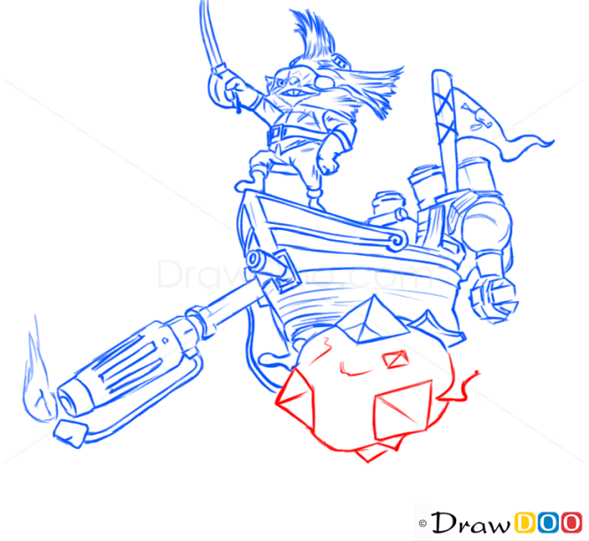 How to Draw Rumble, League of Legends