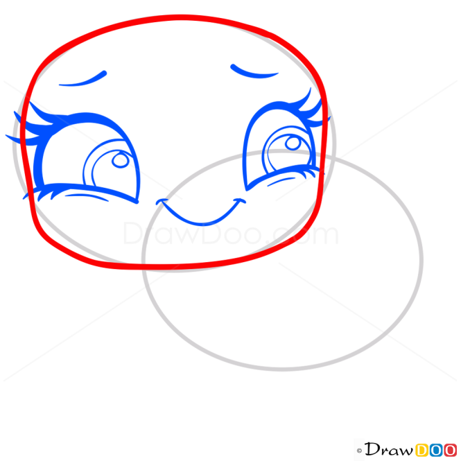 How to Draw Olive Shellstein, Littlest Pet Shop