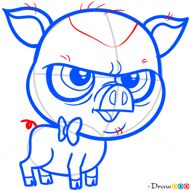 How to Draw Mary Frances, Littlest Pet Shop