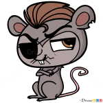 How to Draw Pete, Littlest Pet Shop