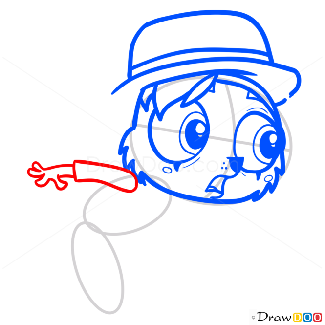 How to Draw Phileppe, Littlest Pet Shop