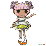 How to Draw Blossom Flowerpot, Lalaloopsy