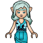 How to Draw Naida the Water Elf, Lego Elves