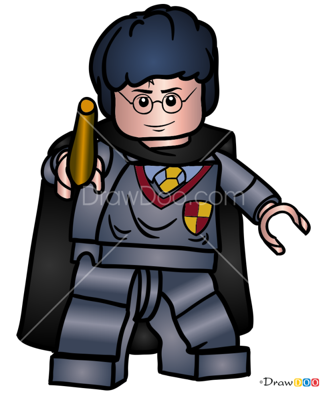 How to Draw Harry Potter, Lego Harry Potter