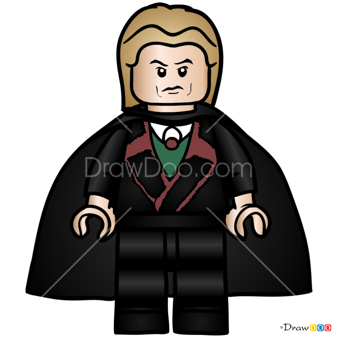 How to Draw Lucius Malfoy, Lego Harry Potter