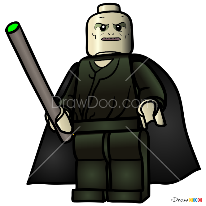 How to Draw Voldemort, Lego Harry Potter