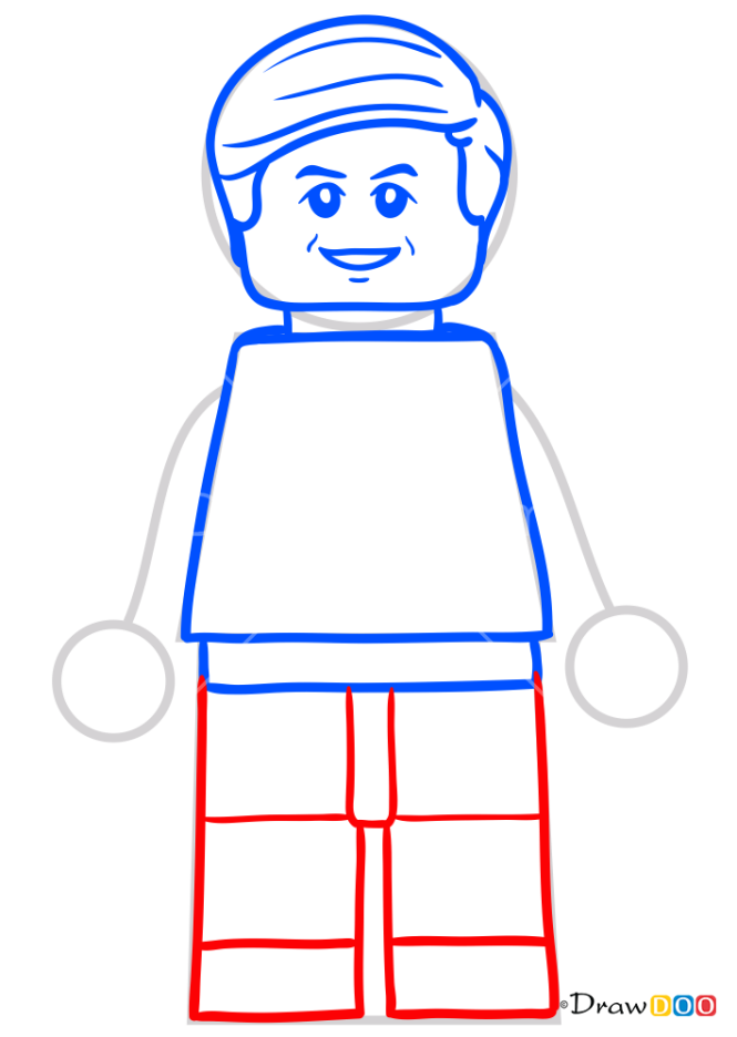 How to Draw Dr. Henry Wu, Lego Jurassic World