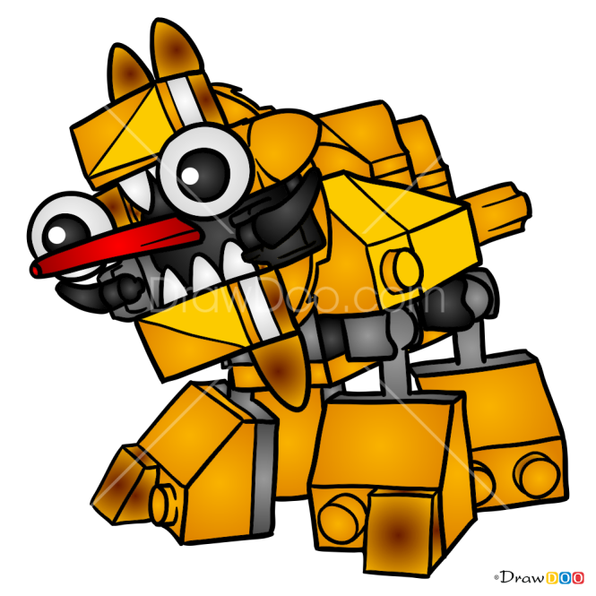 How to Draw Spugg, Lego Mixels