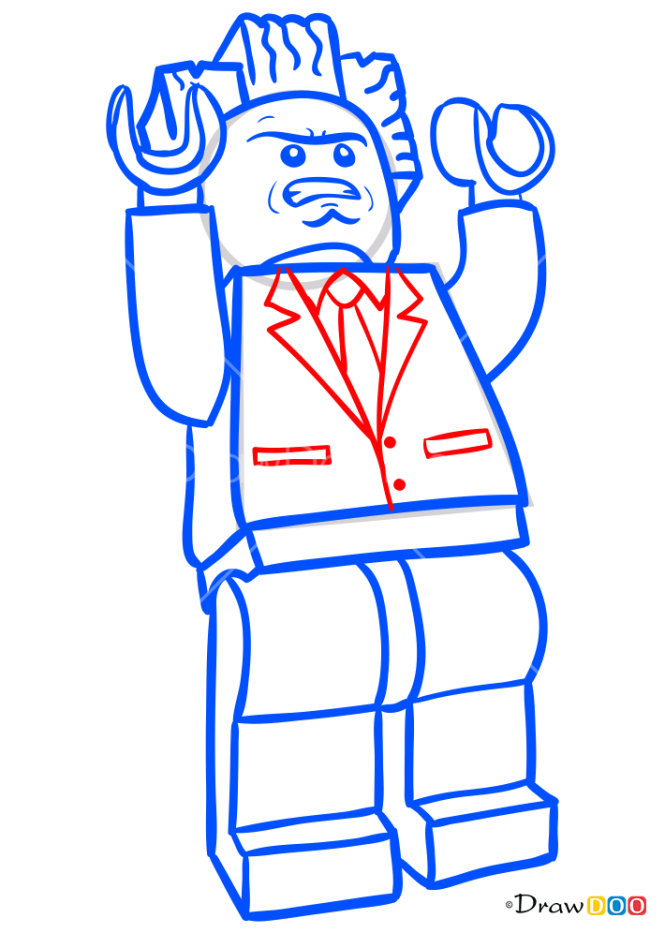 How to Draw Lord Business, Lego Movie