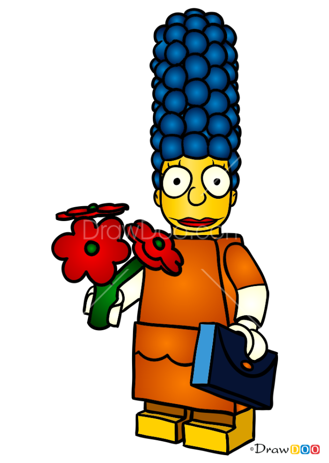 How to Draw Marge Simpson, Lego Simpsons