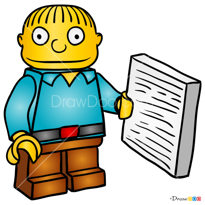 How to Draw Ralph Wiggum, Lego Simpsons