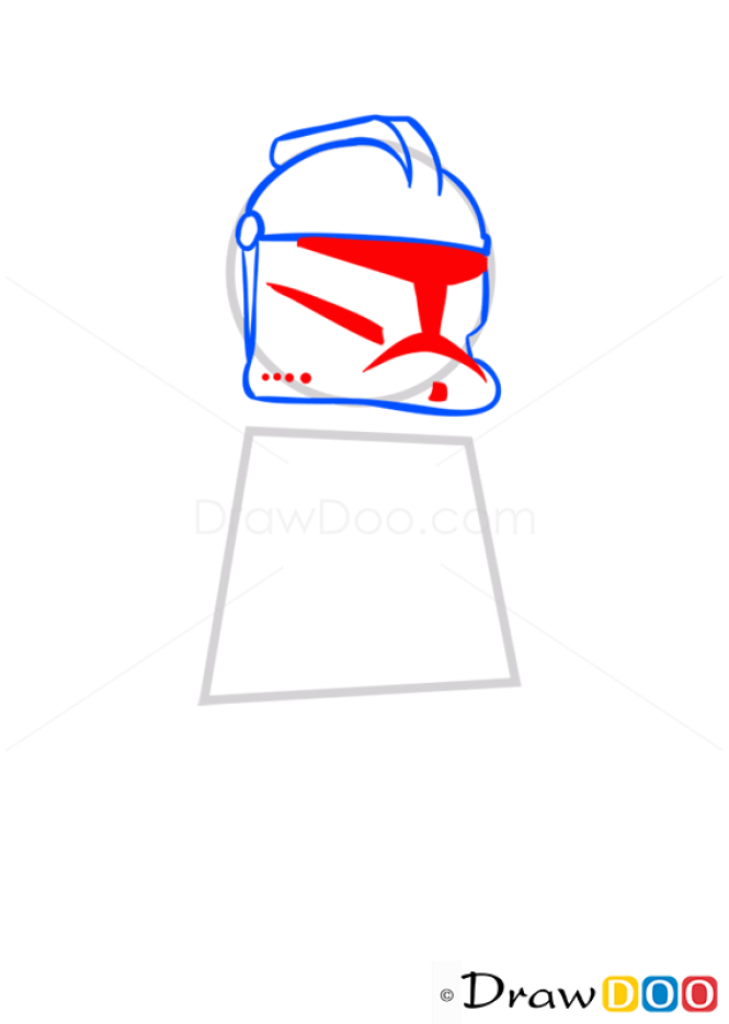 How to Draw Clone Trooper, Lego Starwars