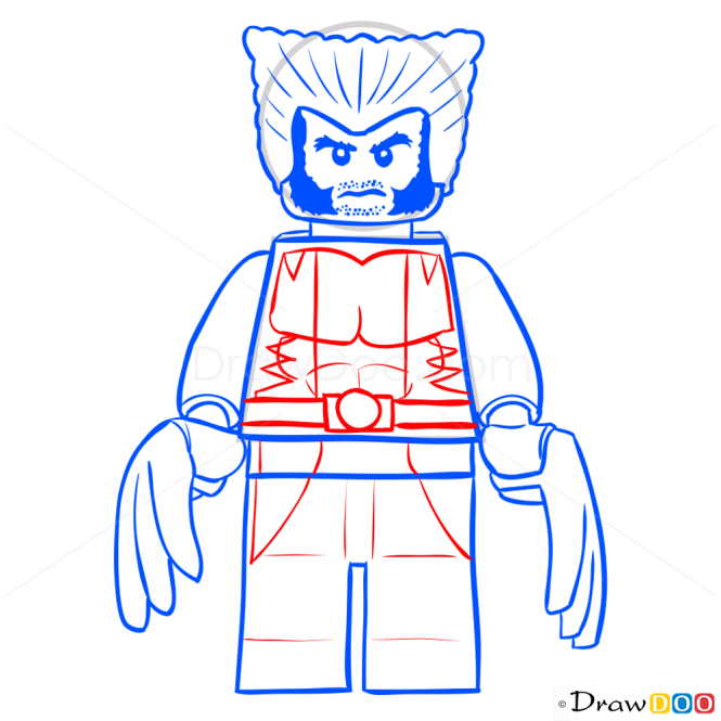 How to Draw Wolverine, Lego Super Heroes