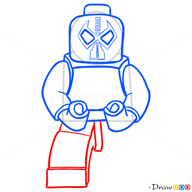 How to Draw Bane, Lego Super Heroes
