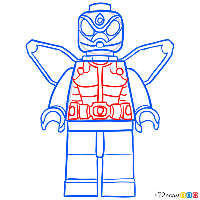How to Draw Beetle, Lego Super Heroes