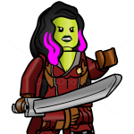 How to Draw Gamora, Lego Super Heroes