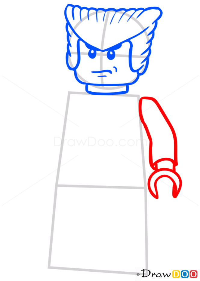 How to Draw Quicksilver, Lego Super Heroes