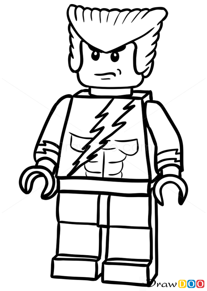 How to Draw Quicksilver, Lego Super Heroes