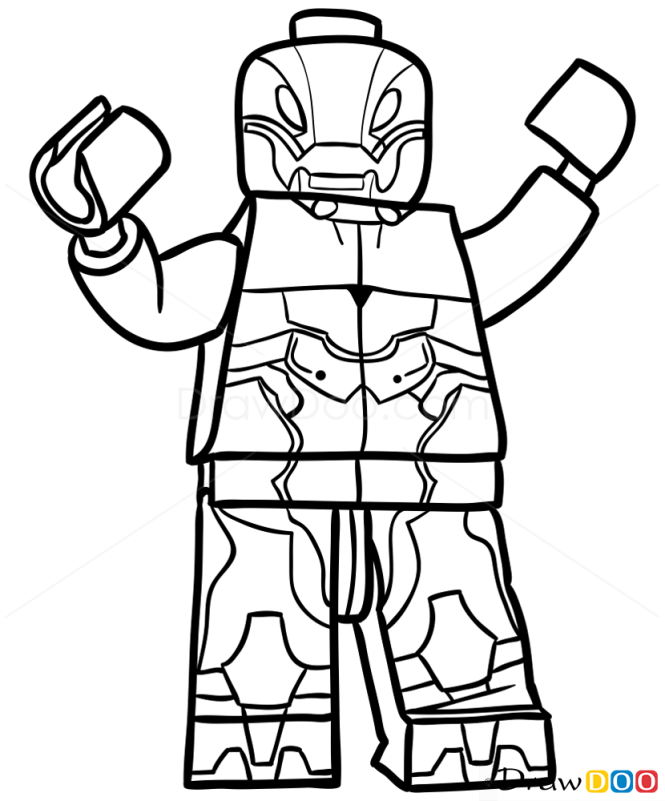 How to Draw Ultor, Lego Super Heroes