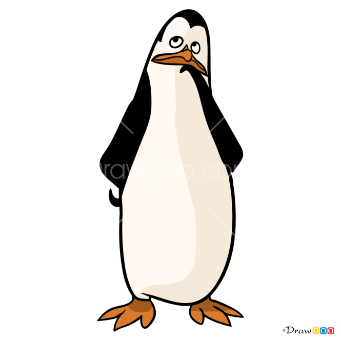 How to Draw Kowalski, Penguins