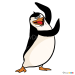 How to Draw Rico, Penguins