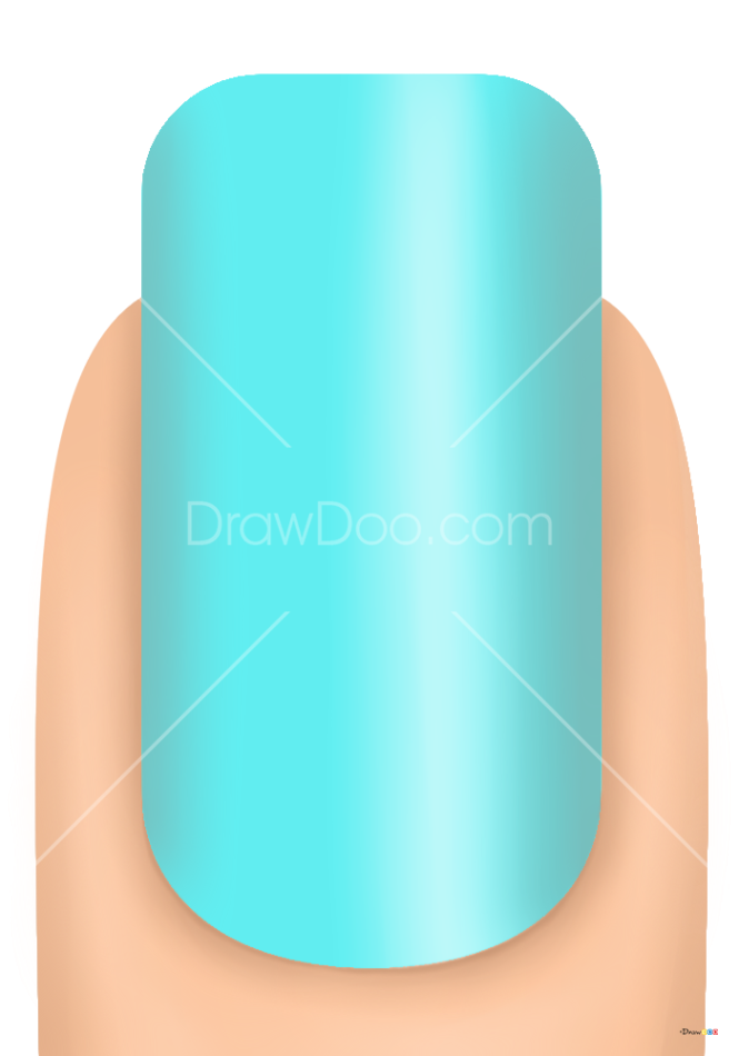 How to Draw Rhombus Nails, Makeup