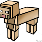 How to Draw Sheep, Minecraft