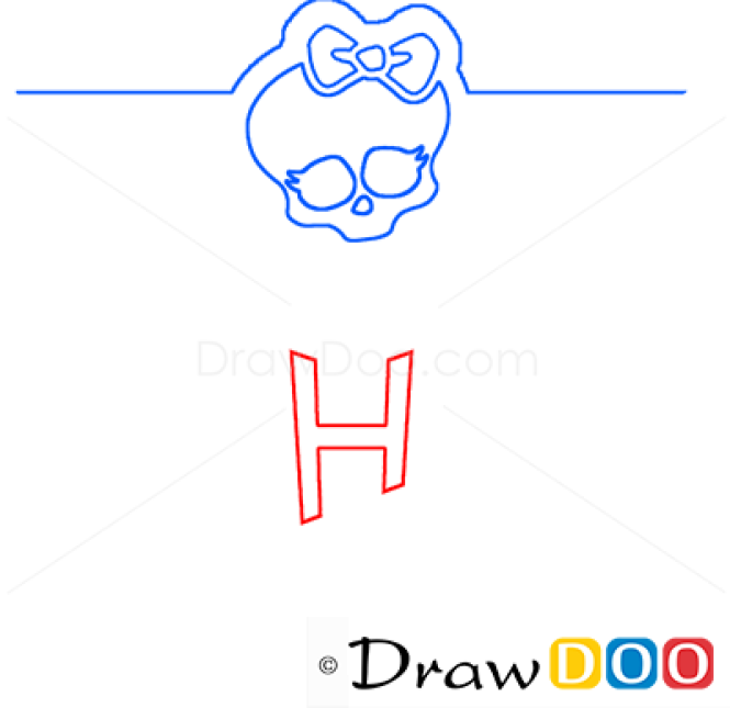How to Draw Symbol, Monster High