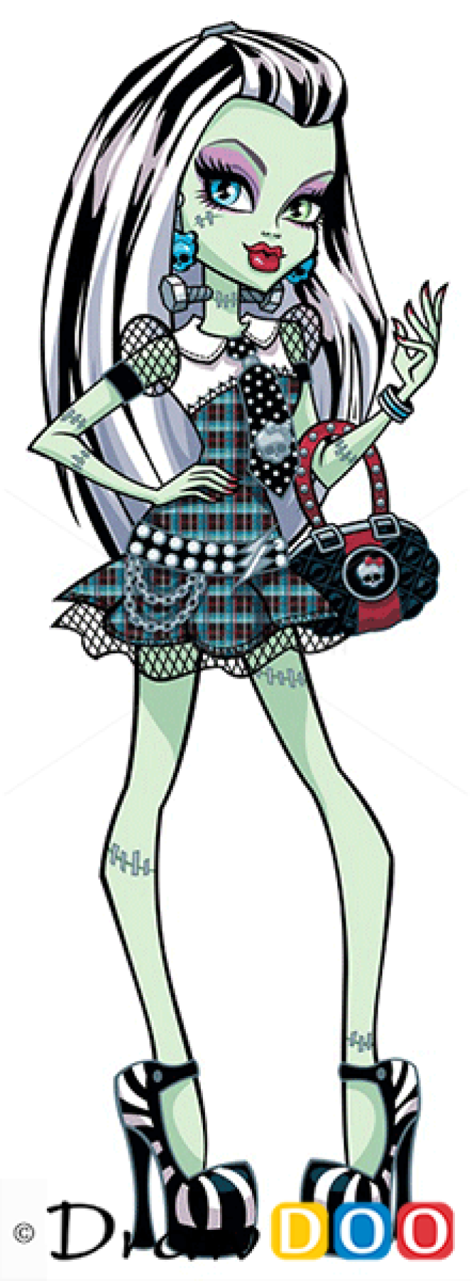 How to Draw Frankie Stein, Monster High