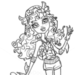 How to Draw Lagoona Blue, Monster High