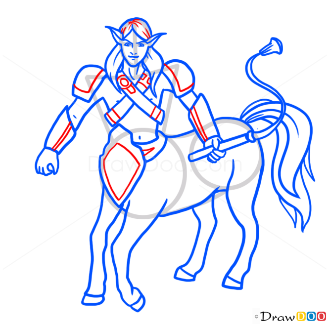 How to Draw Centaur, Monsters