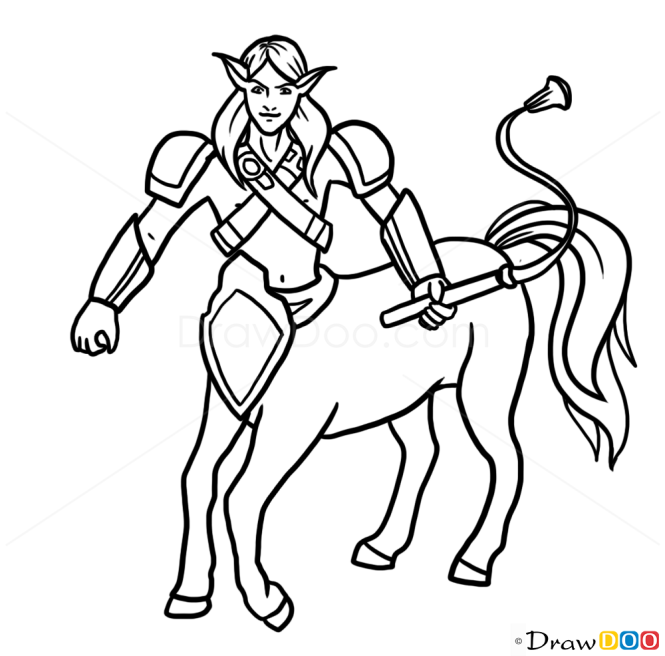 How to Draw Centaur, Monsters