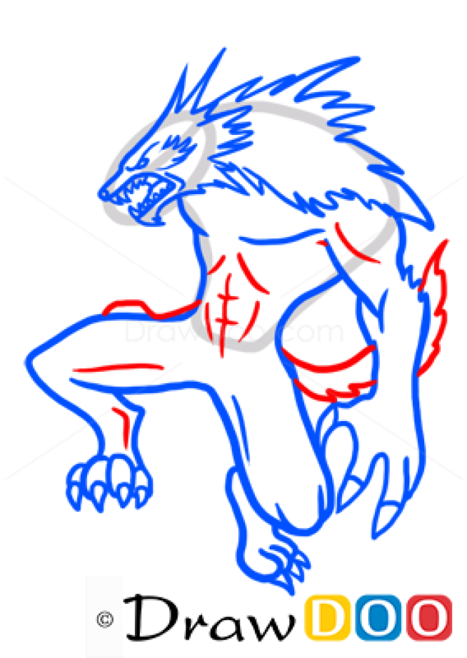 How to Draw Lycan, Monsters