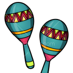 How to Draw Maracas, Musical Instruments