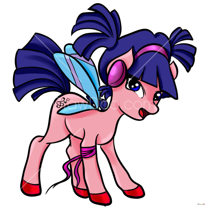 How to Draw Muse, My Fairy Pony