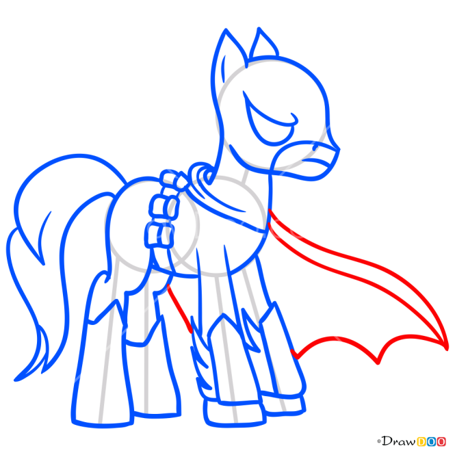 How to Draw Batpony, My Superhero Pony