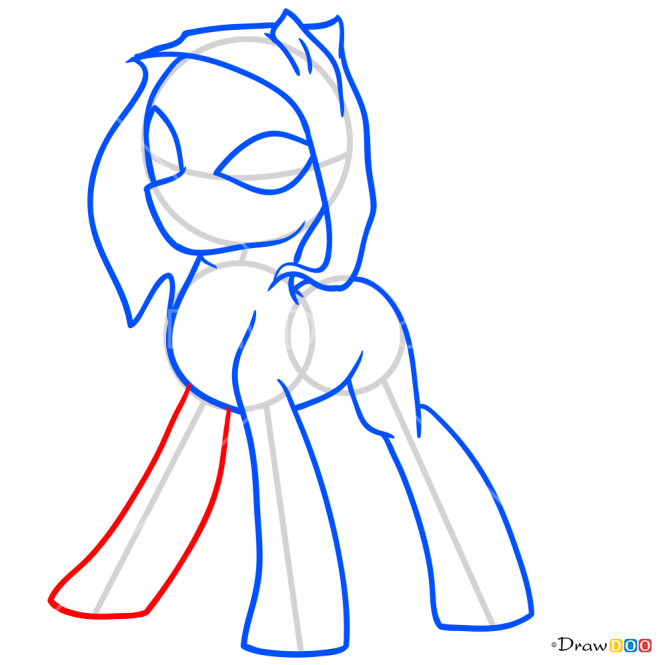 How to Draw Spiderpony, My Superhero Pony