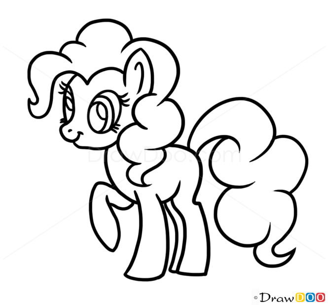 How to Draw Pinkie Pie, My Little Pony