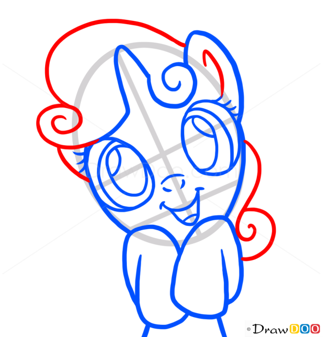 How to Draw Sweetie Belle, My Little Pony