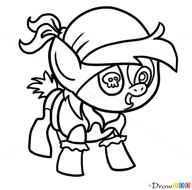 How to Draw Pipsqueak, My Little Pony