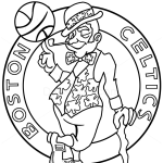 How to Draw Boston Celtics, Basketball Logos