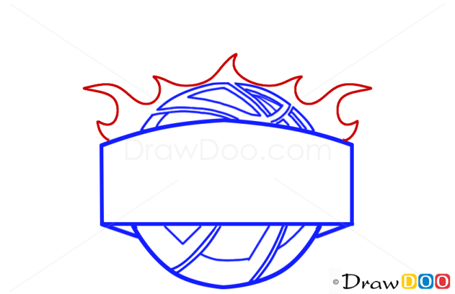 How to Draw Phoenix Suns, Basketball Logos