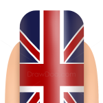 How to Draw Great Britain, Nail Art