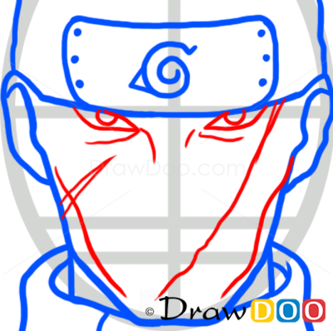 How to Draw Ibiki Morino, Naruto
